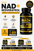 NAD + RESVERATROL 2X1
