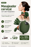 Masajeador Cervical con Calor Terapéutico™